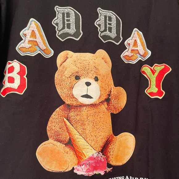 BAD DAY teddy 🧸 X- long shirt - Picture 2 of 4